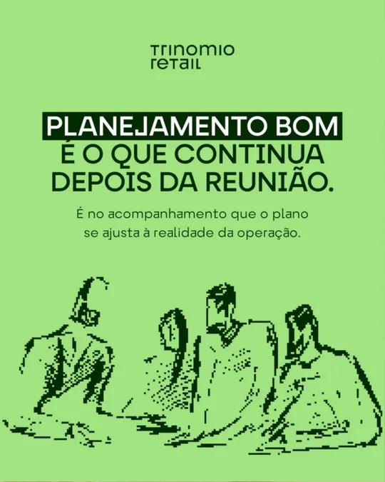 Post 1 criado para o Instagram de Trinomio Retail